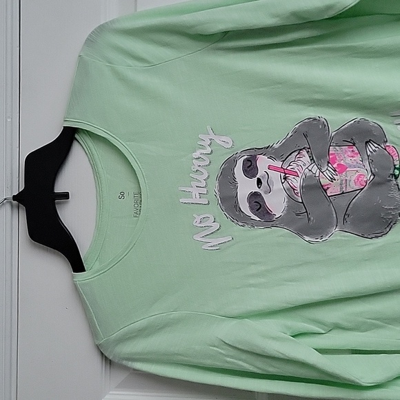 SO Girl's Favorite Graphic Long Sleeve Tee - Picture 4 of 10